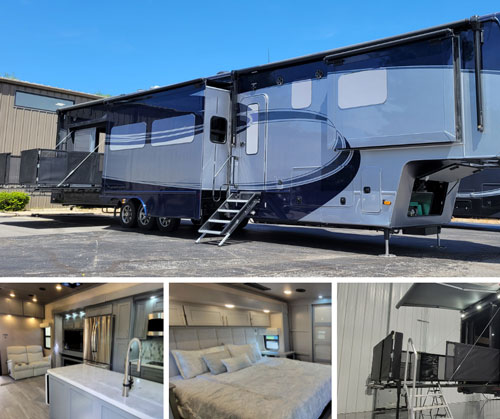 Luxe luxury toy hauler 47FB
